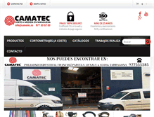 Tablet Screenshot of camatec.es
